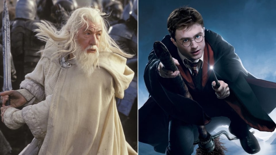 Pár prstenů a Harry Potter